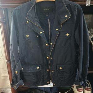 JCrew lightweight navy jacket